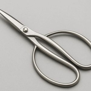 Stainless Steel Gardening Bonsai Scissors Long Nose Sharp Blades For Precision Leaf Trimming