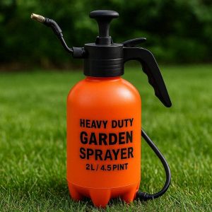 2 Heavy Duty Continuous Stream Garden Sprayer Pump Action Pressure Bottle For Yard Lawn