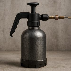 8 Industrial Style Gardening Spray Bottle For Chemical Fertilizers Adjustable Stream Mist Jet